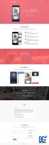 Apex App Landing Page Design
