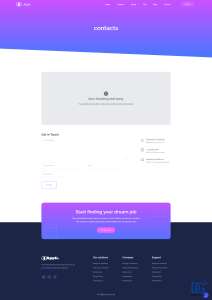 10 Pages Website html theme for multipurpose