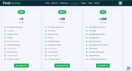 Real Estate Website Management System with Admin, Vandor and Customer Panel