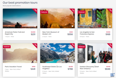 Tour and Travel Portal for Travel Agencies and Hotels - Website and Admin Panel