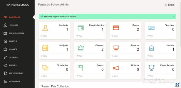 School Management System Free Source Code