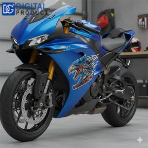 Velocity Design 2 Sticker in Text for Bike